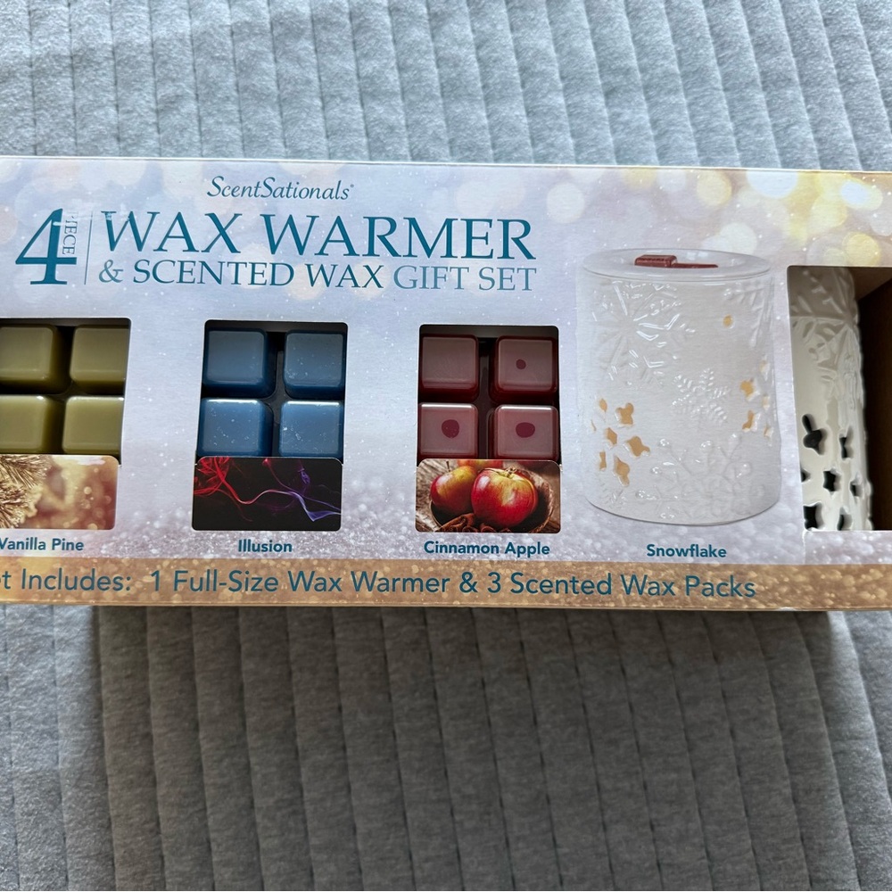 ScentSationals Wax Warmer & Scented Wax Gift Set